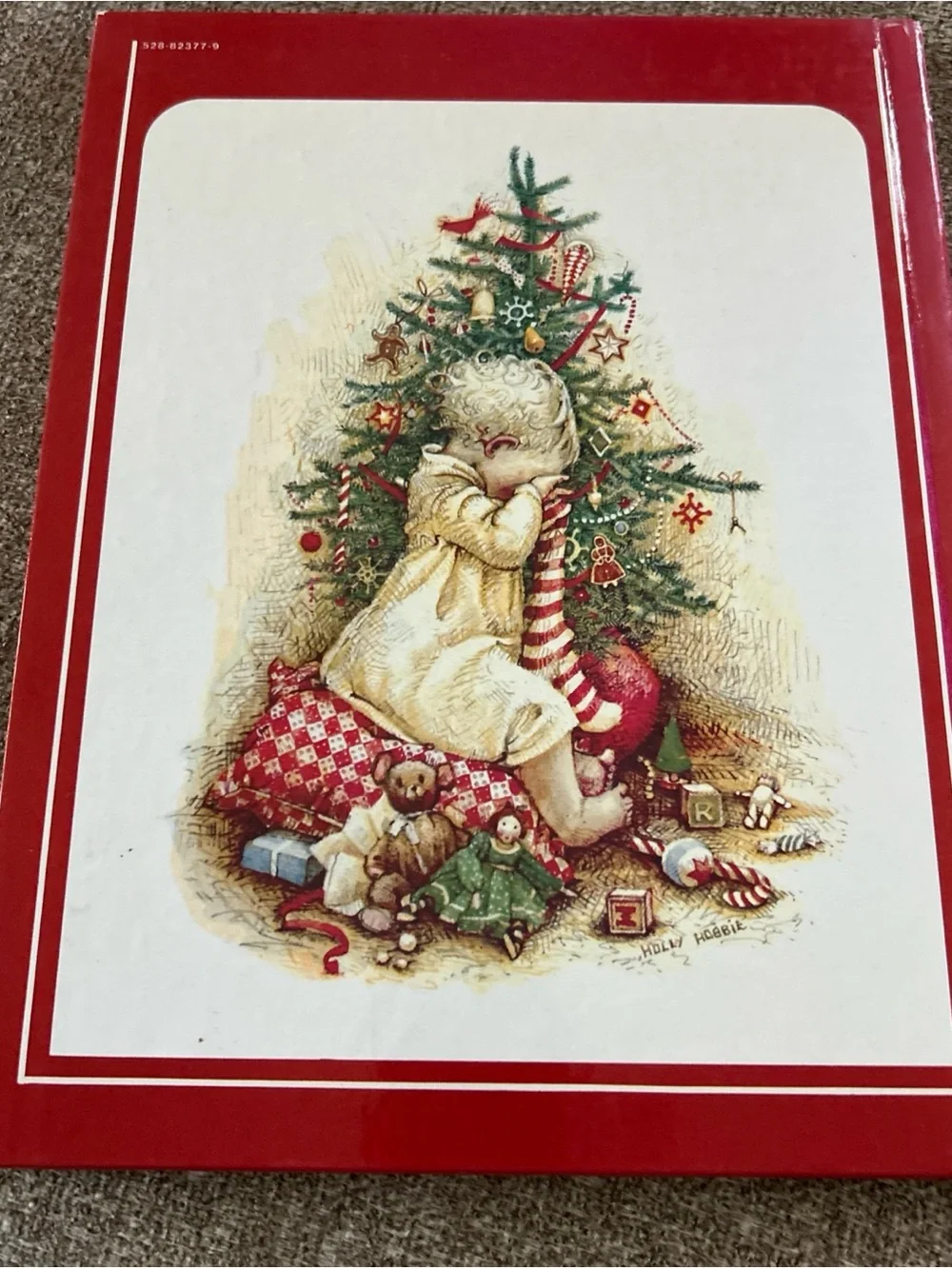 HOLLY HOBBIE'S CHRISTMAS BOOK - EXCELLENT CONDITION HARDCOVER VINTAGE 1980 HTF